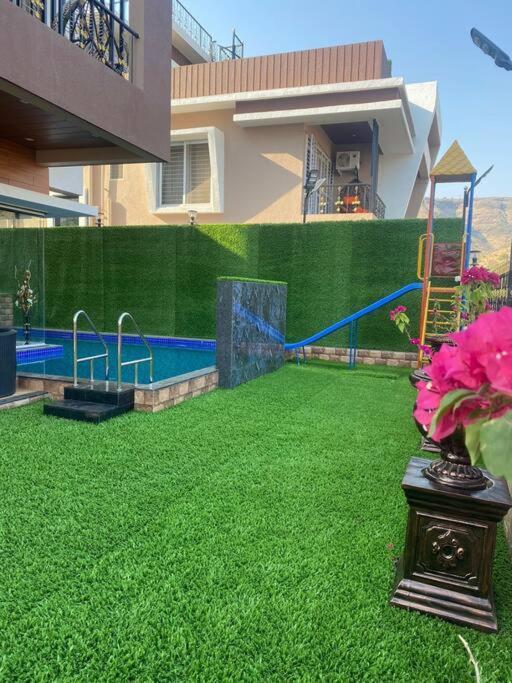 Mount Resorts Lonavala 5 Bhk Luxurious Villa With Private Pool And Full Size Cricket Football Turf Экстерьер фото