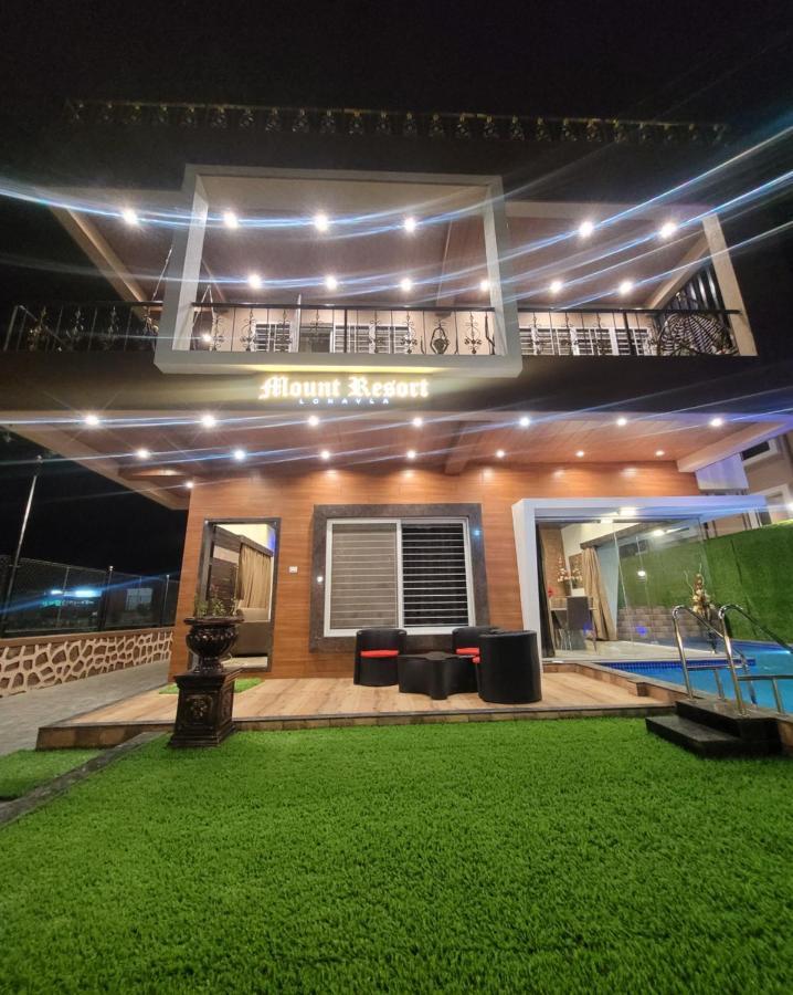 Mount Resorts Lonavala 5 Bhk Luxurious Villa With Private Pool And Full Size Cricket Football Turf Экстерьер фото